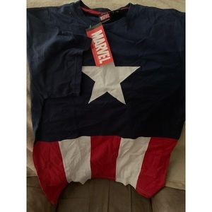Mens Captain America Marvel tshirt